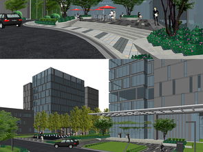 現(xiàn)代工廠高層建筑園林景觀規(guī)劃設(shè)計(jì)方案su模型圖下載 圖片133.98mb 植物景觀庫(kù) su模型