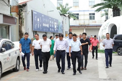 太康縣駐廣東省對外開放工作站揭牌儀式于圣杰集團圓滿完成